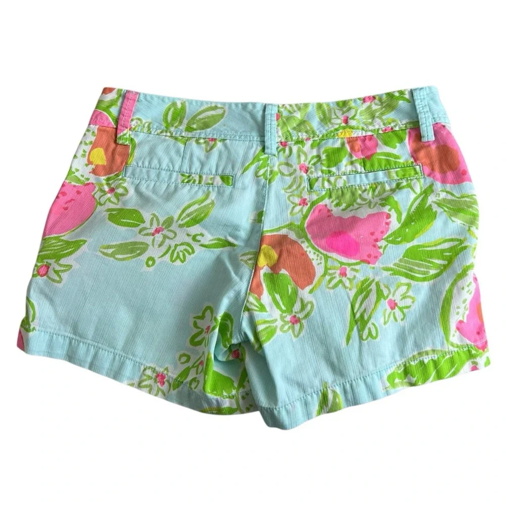 Lilly Pulitzer‎ Womens 4 Callahan Short Its Always Summer Somewhere Print